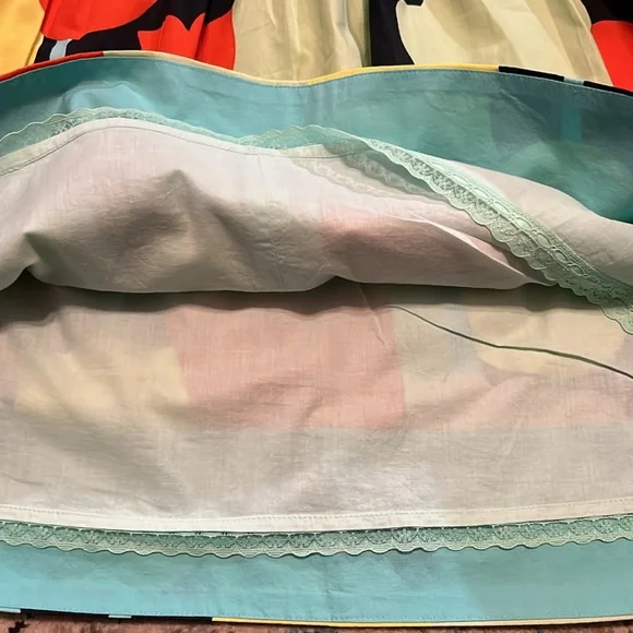 NWOT Anthropologie Cotton Tulip Skirt Pockets! fei Size 8 - Picture 10 of 15